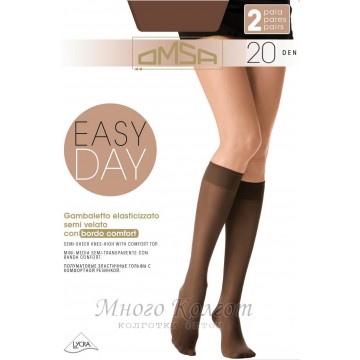Гольфы OMSA Easy Day 20 gambaletto